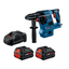 Bosch 18V Brushless Connected-Ready SDS-plus® Bulldog™ 1-1/8 In. Rotary Hammer with (2) CORE18V® 8 Ah High Power Batteries